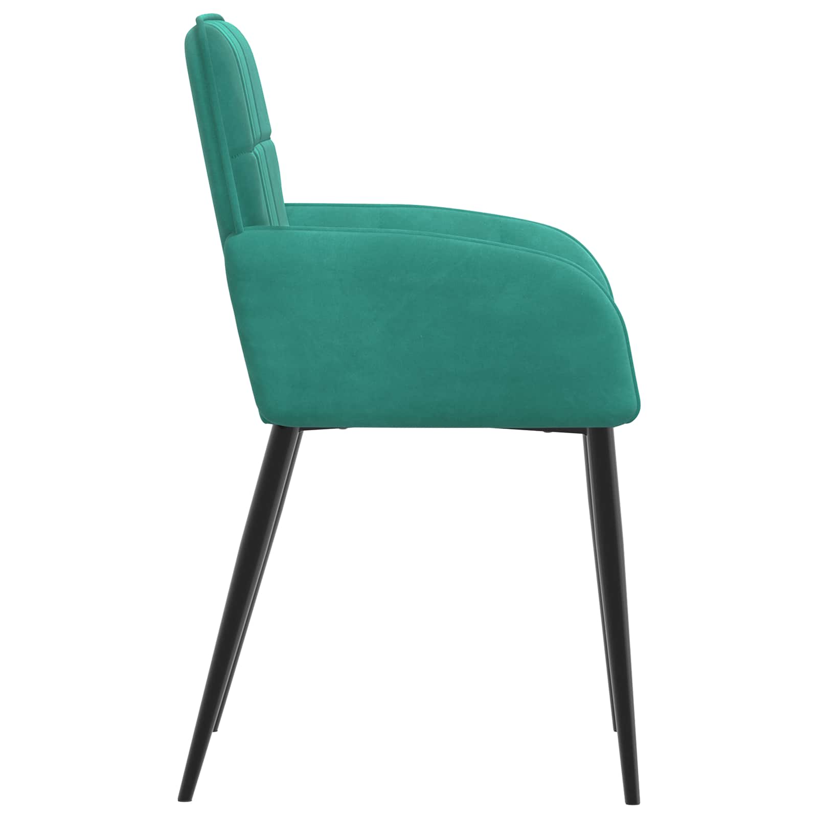 Valgomojo kėdės 4 pcs Aksomas Turkio 56,5 x 50 x 86 cm