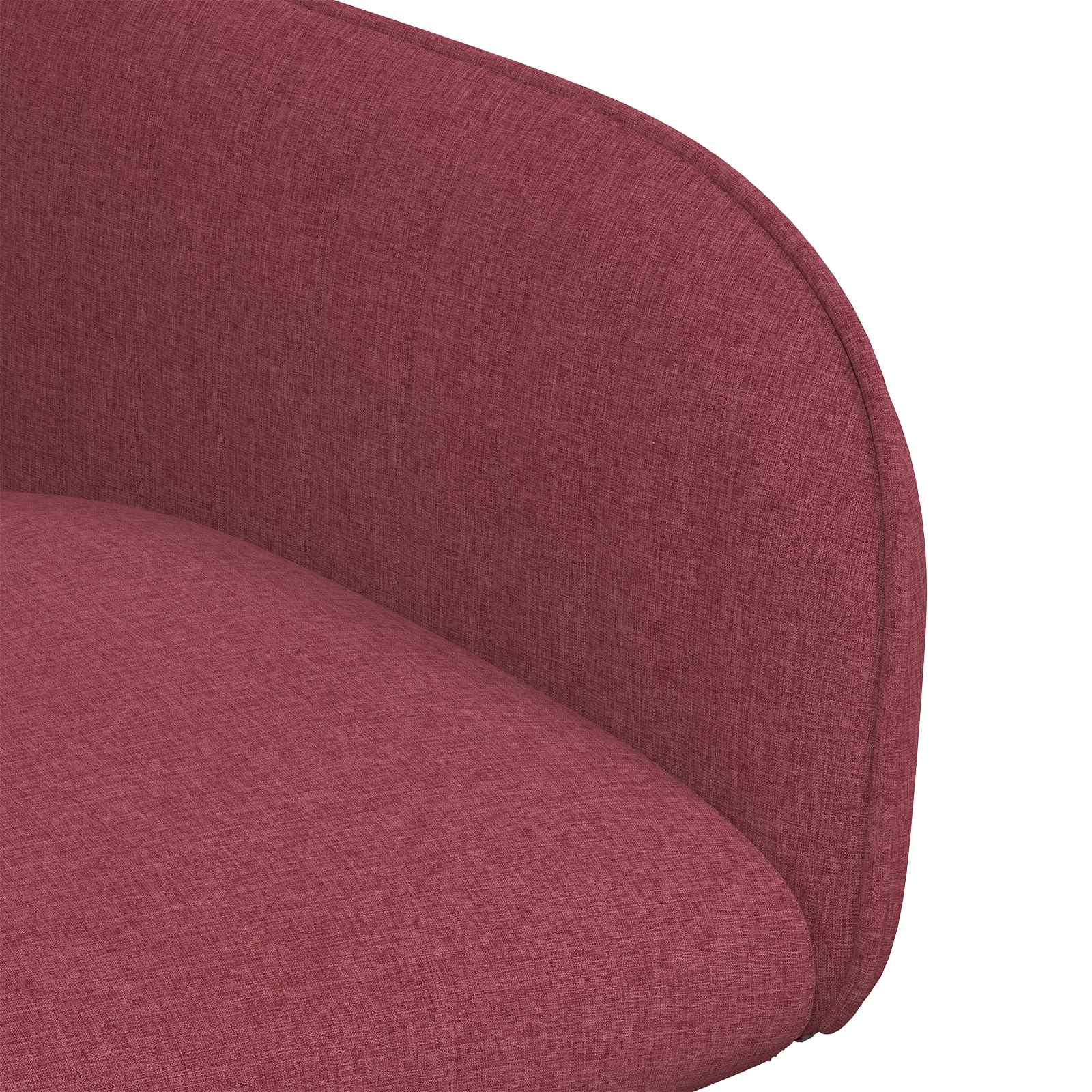 Valgomojo kėdės 4 pcs Audinys Vyno raudona 56,5 x 50 x 87,5 cm