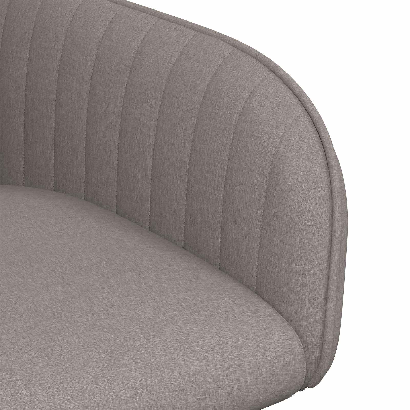 Valgomojo kėdės 4 pcs Audinys Taupe 56,5 x 50 x 87,5 cm