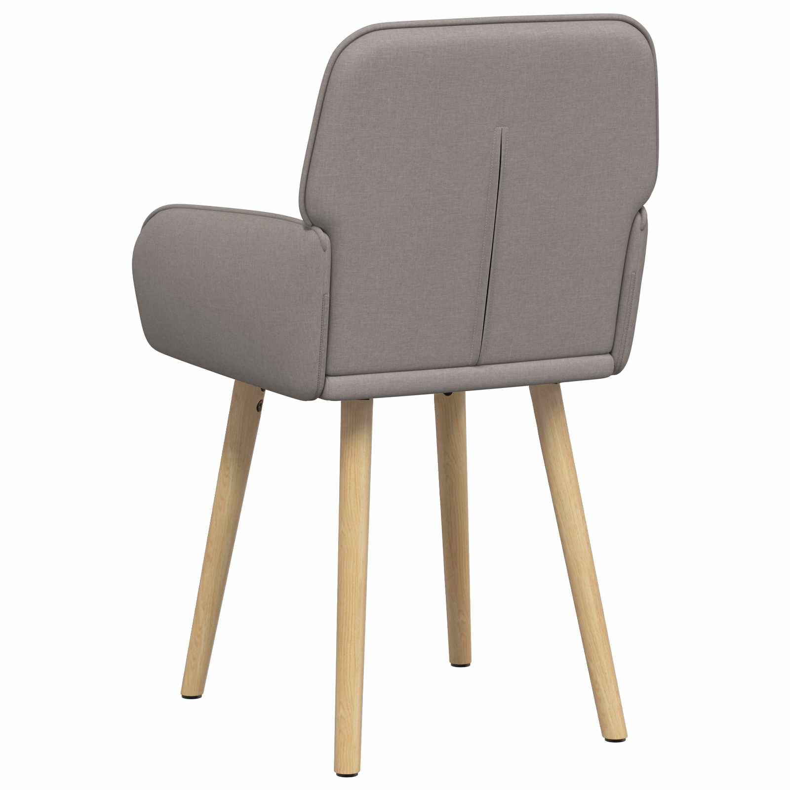 Valgomojo kėdės 4 pcs Audinys Taupe 56,5 x 50 x 87,5 cm