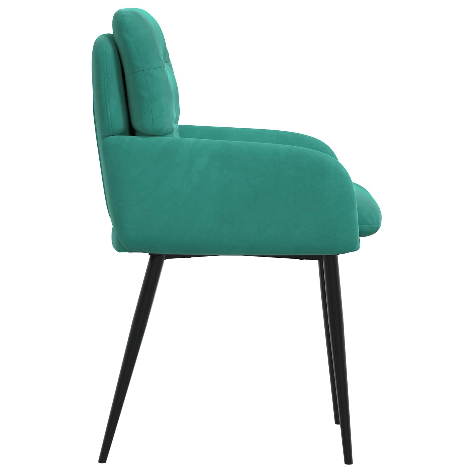 Valgomojo kėdės 4 pcs Aksomas Turkio 59 x 59,5 x 90 cm