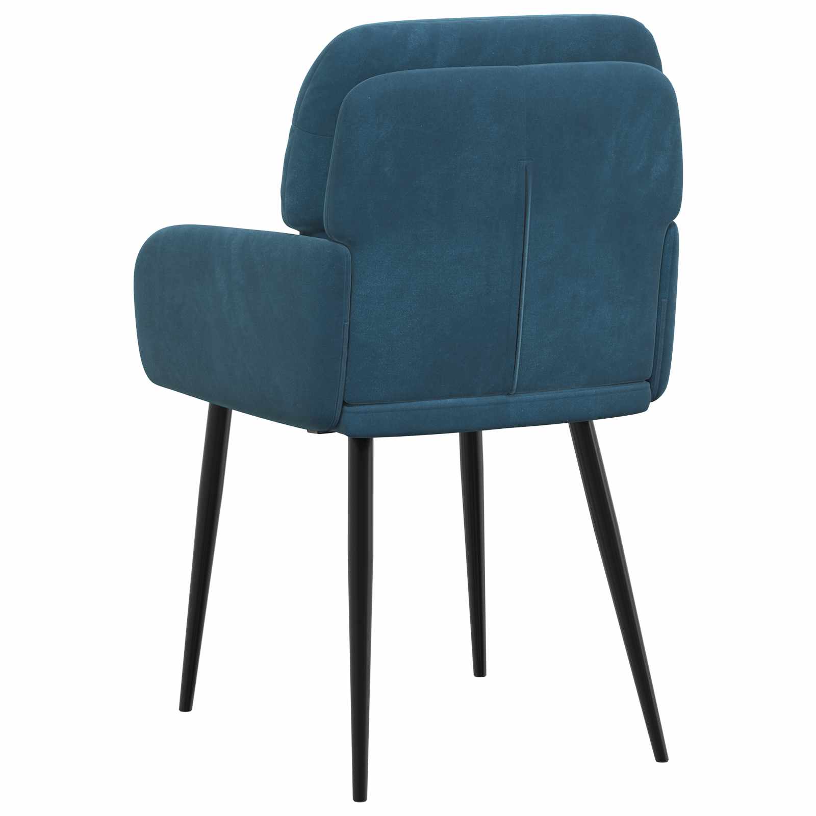 Valgomojo kėdės 6 pcs Aksomas Mėlyna 59 x 59,5 x 90 cm