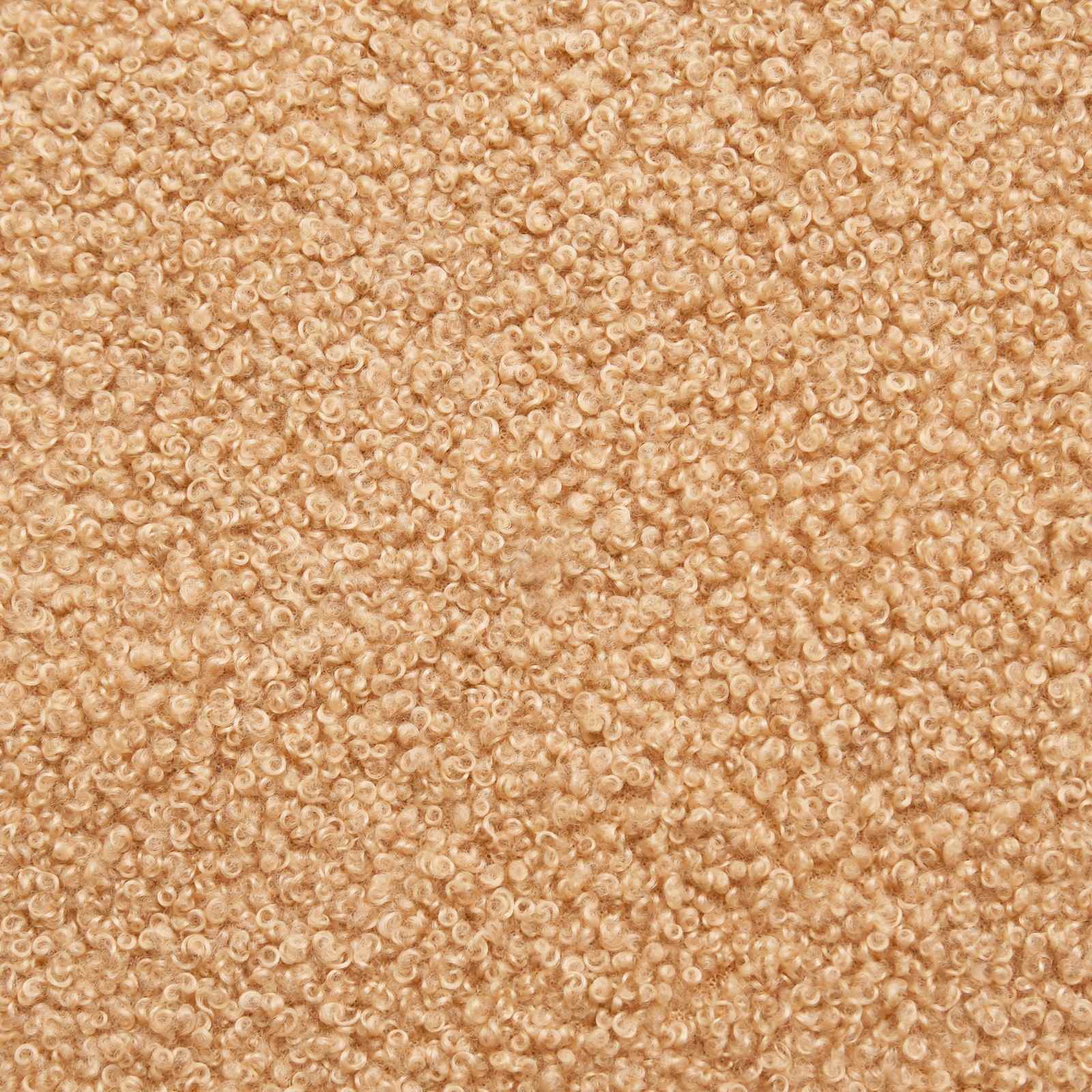 Sukamos valgomojo kėdės 4 pcs Bouclé Smėlio 54 x 58 x 87 cm