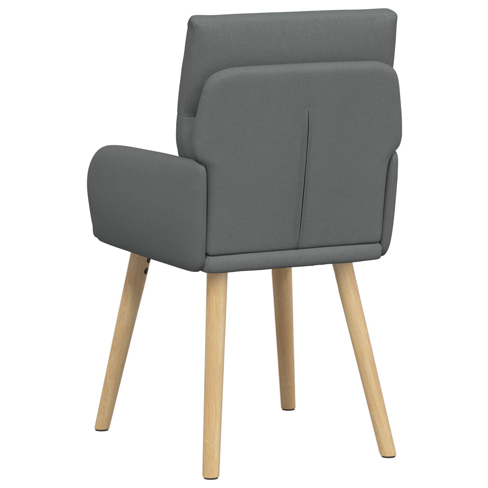 Valgomojo kėdės 6 pcs Audinys Tamsiai pilka 60 x 56 x 96 cm
