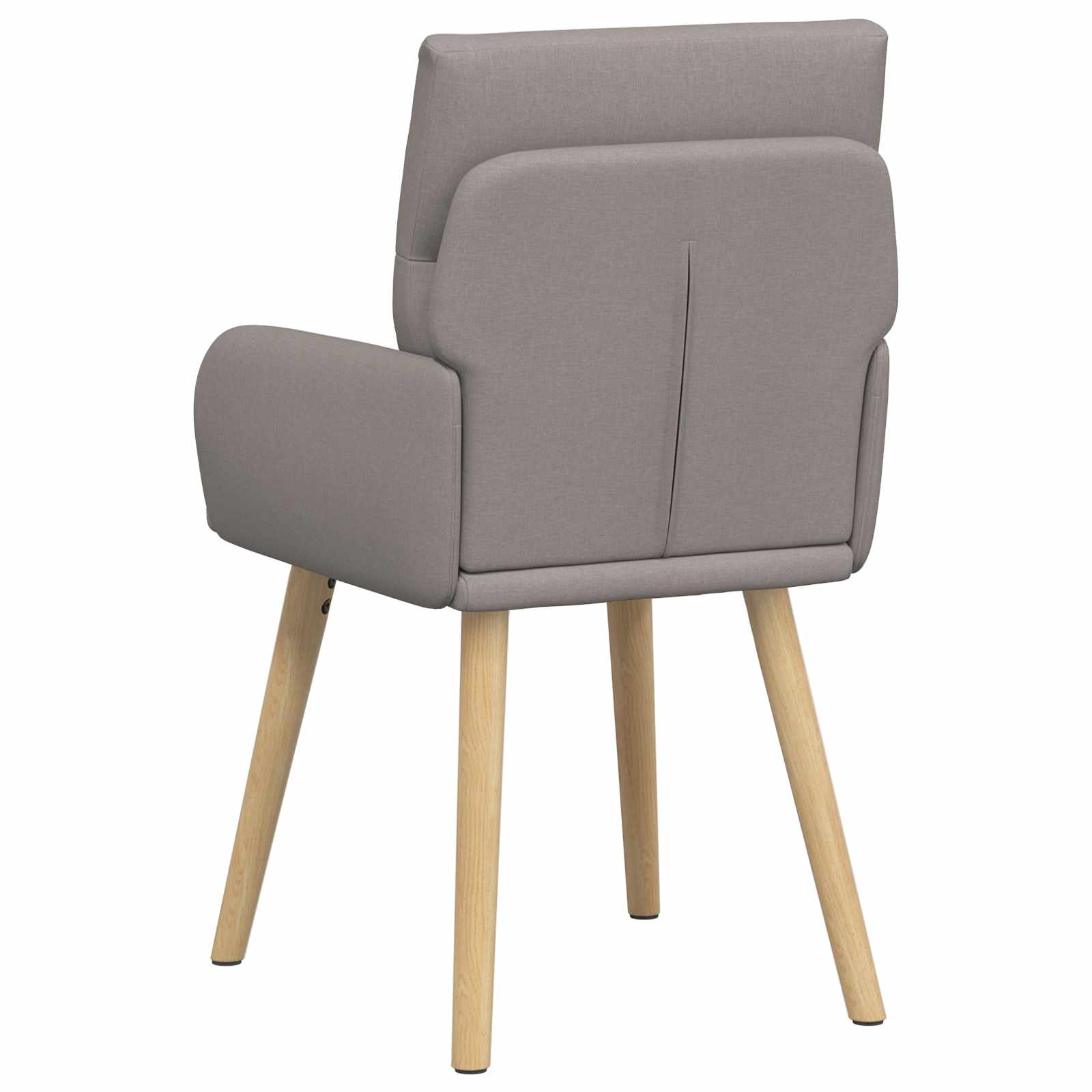 Valgomojo kėdės 6 pcs Audinys Taupe 60 x 56 x 96 cm