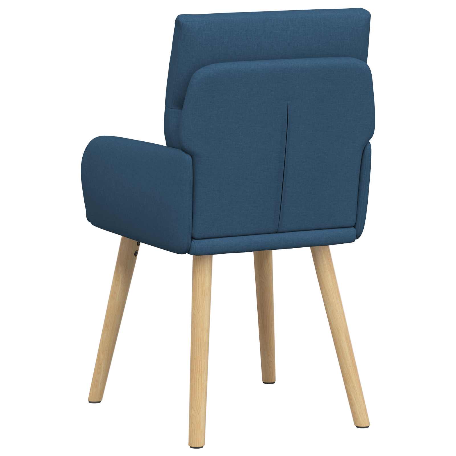 Valgomojo kėdės 6 pcs Audinys Mėlyna 60 x 56 x 96 cm