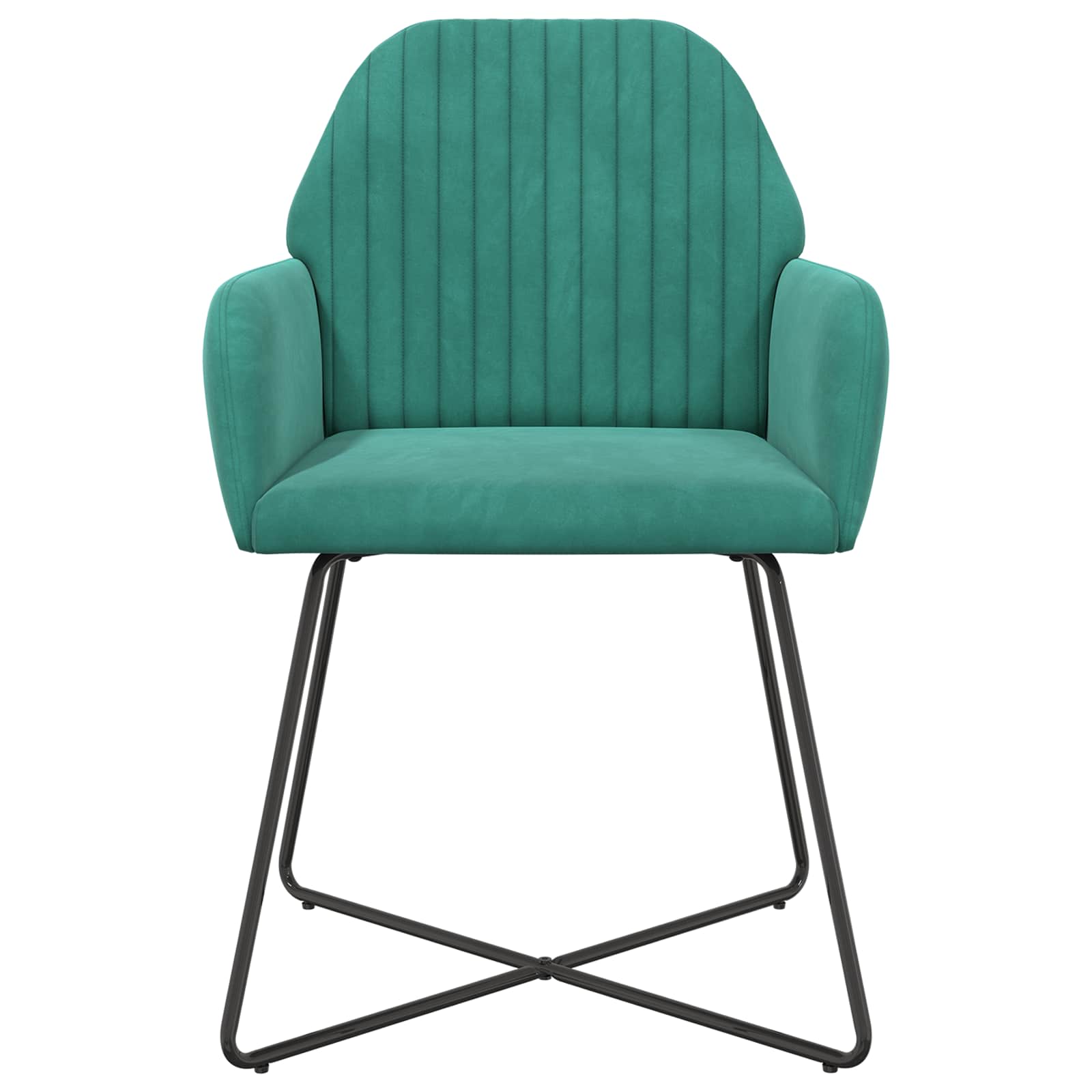 Valgomojo kėdės 4 pcs Aksomas Turkio 55 x 50 x 84 cm