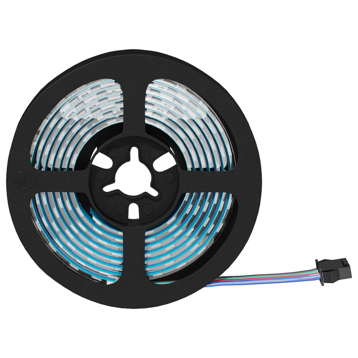 LED juosta 12 pcs Juoda ir permatoma 1700 mm Varis ir plastikas