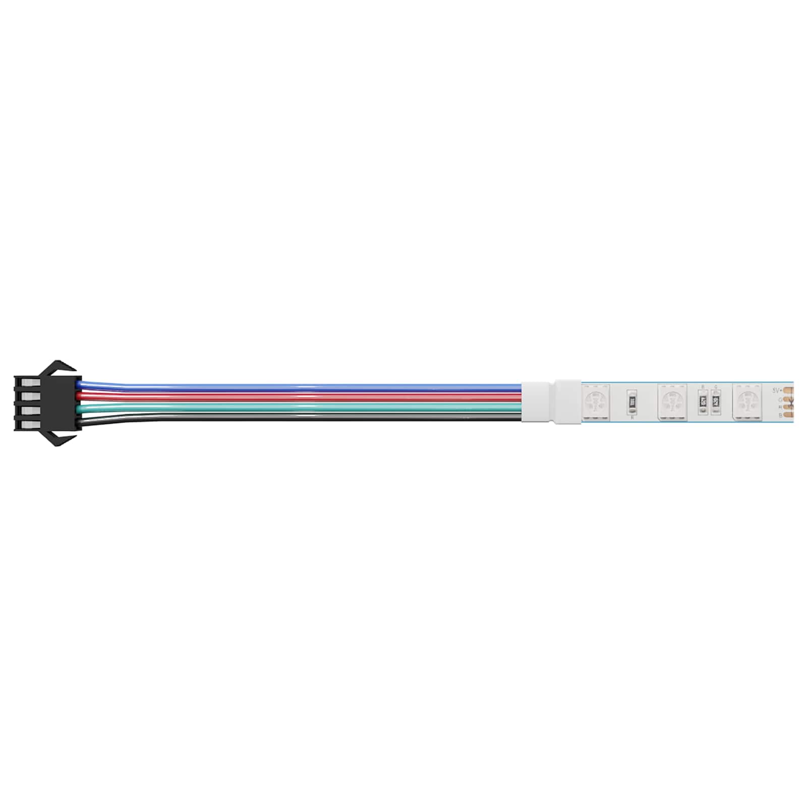 LED juosta 2 pcs Juoda ir Balta 1745 mm Varis ir plastikas