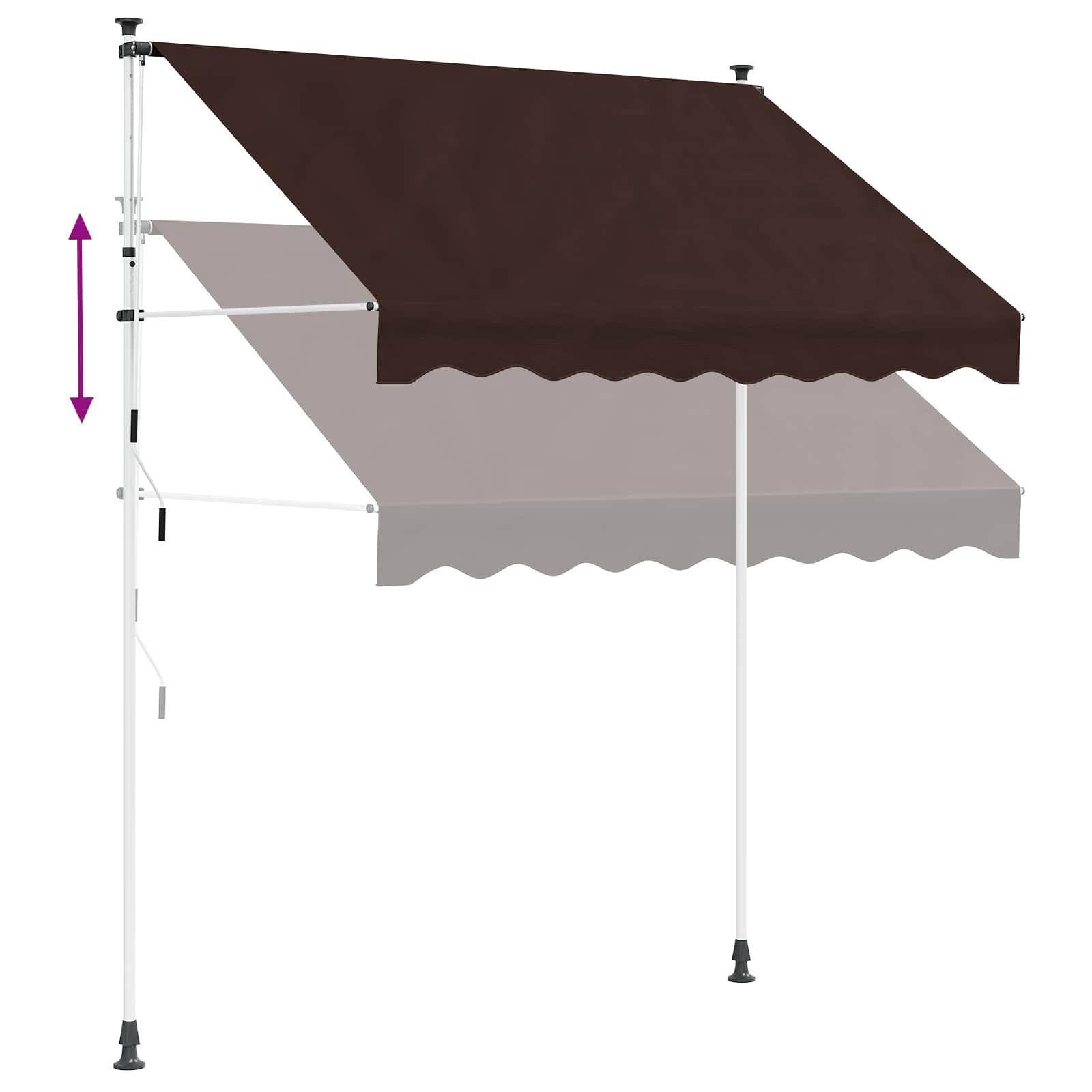 Rankinė sulankstoma markizė Ruda 150 cm