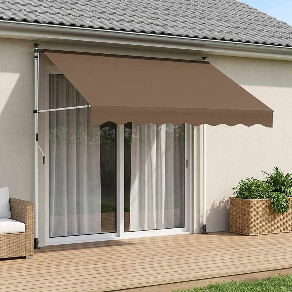 Rankinė sulankstoma markizė Taupe 100 cm