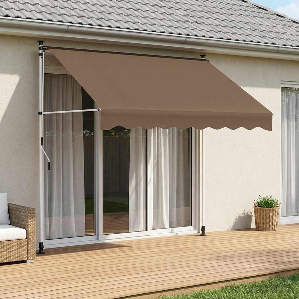Rankinė sulankstoma markizė Taupe 200 cm