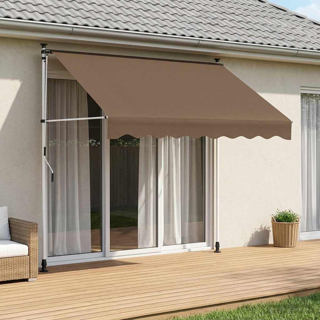 Rankinė sulankstoma markizė Taupe 200 cm
