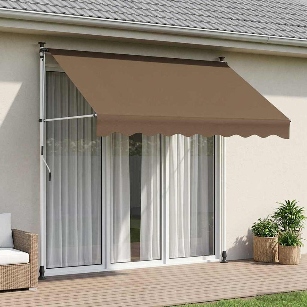 Rankinė sulankstoma markizė Taupe 250 cm