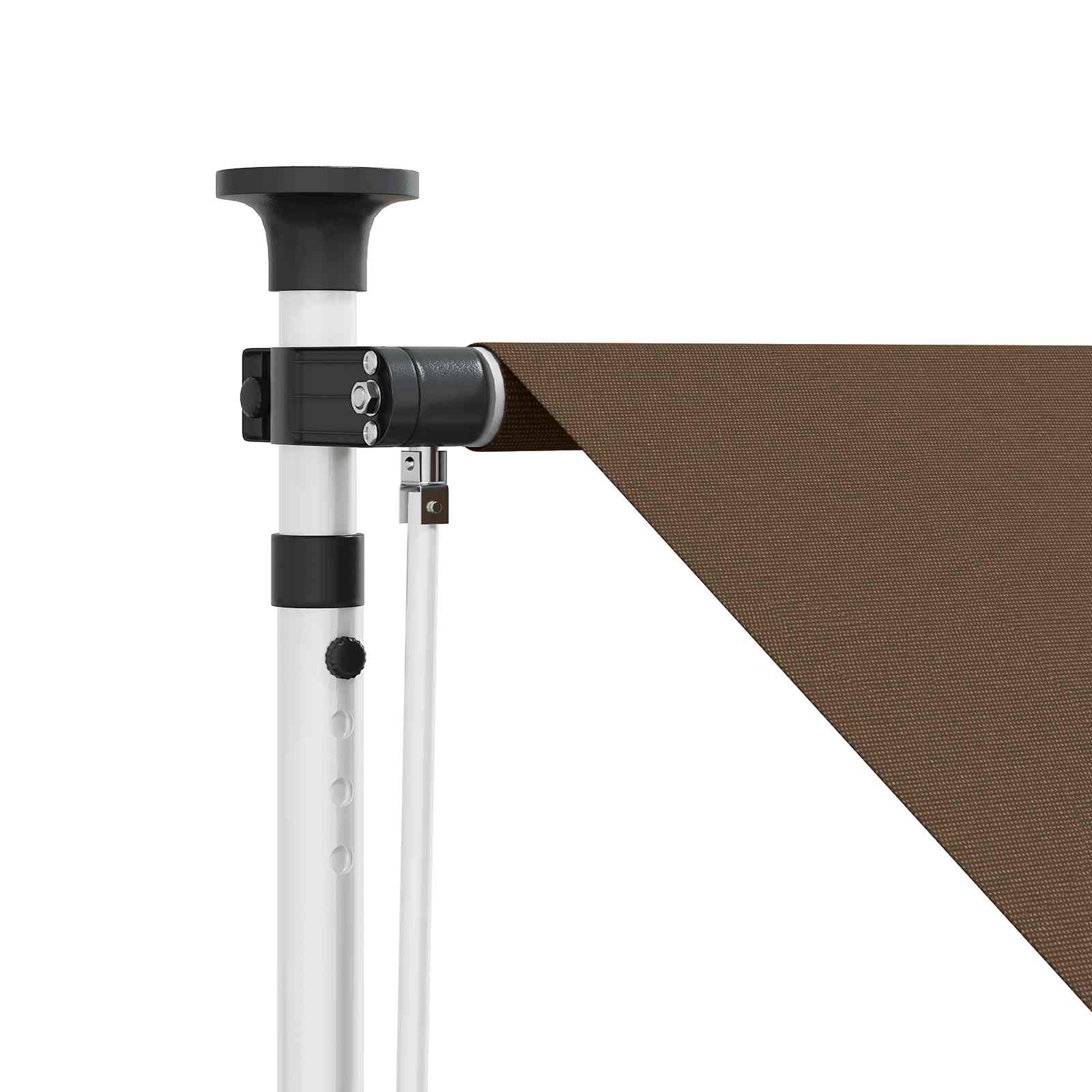 Rankinė sulankstoma markizė Taupe 400 cm