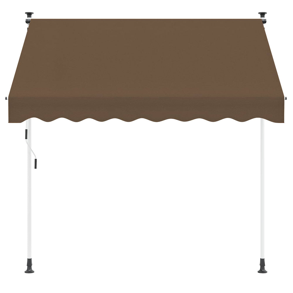 Rankinė sulankstoma markizė Taupe 400 cm