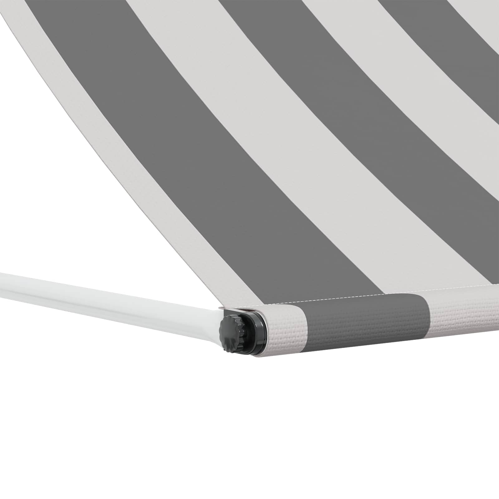 Pavėsinė Antracito ir baltos 400 x 150 cm