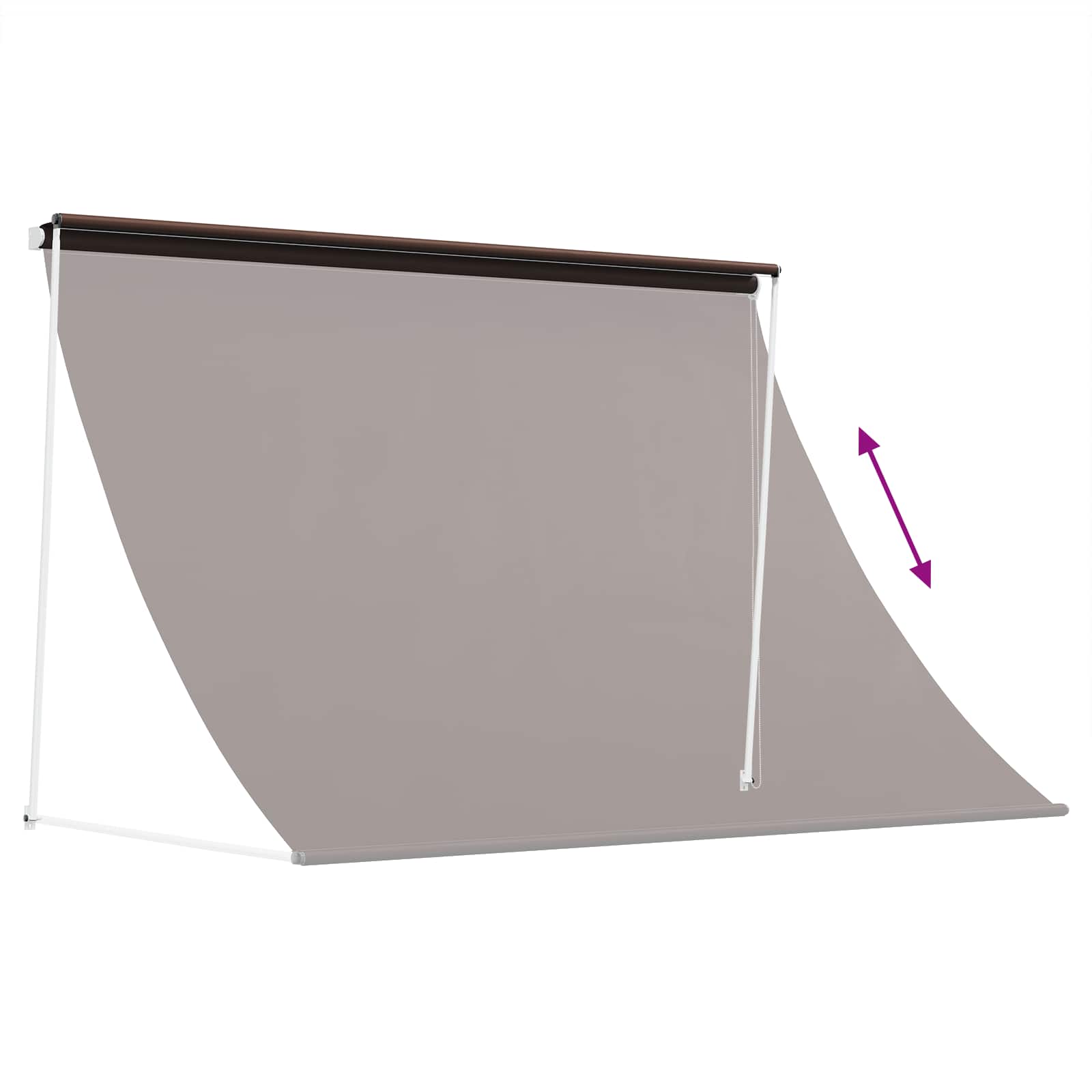 Pavėsinė Ruda 200 x 150 cm 180 g / m² poliesteris su PU sluoksniu