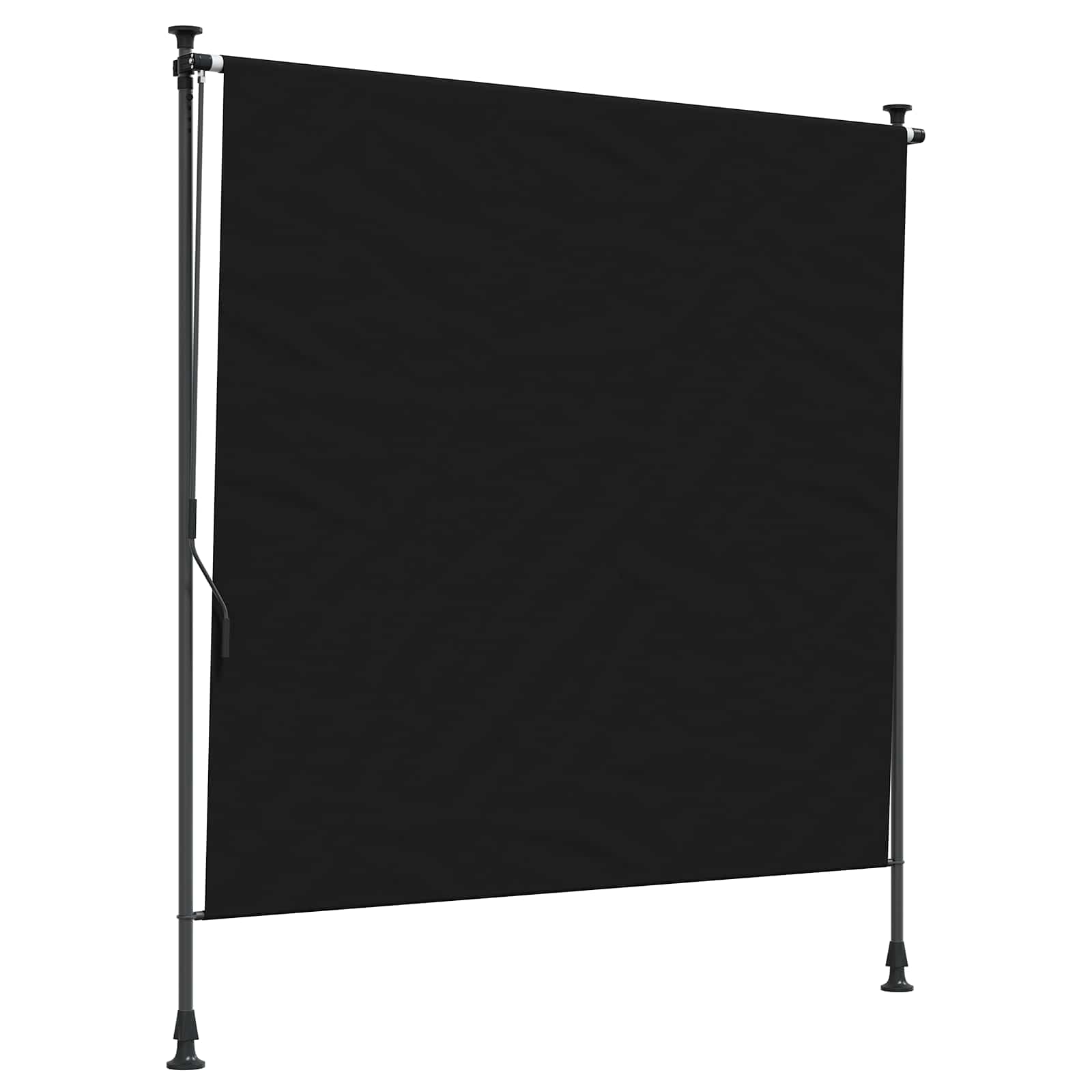 Lauko Ritininė Žaliuzė Juoda 150 x 270 cm
