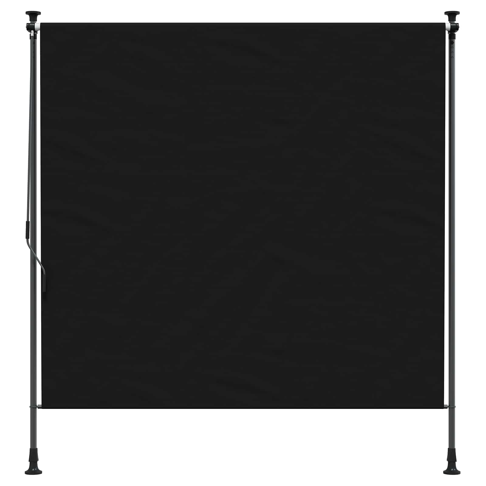 Lauko Ritininė Žaliuzė Juoda 150 x 270 cm