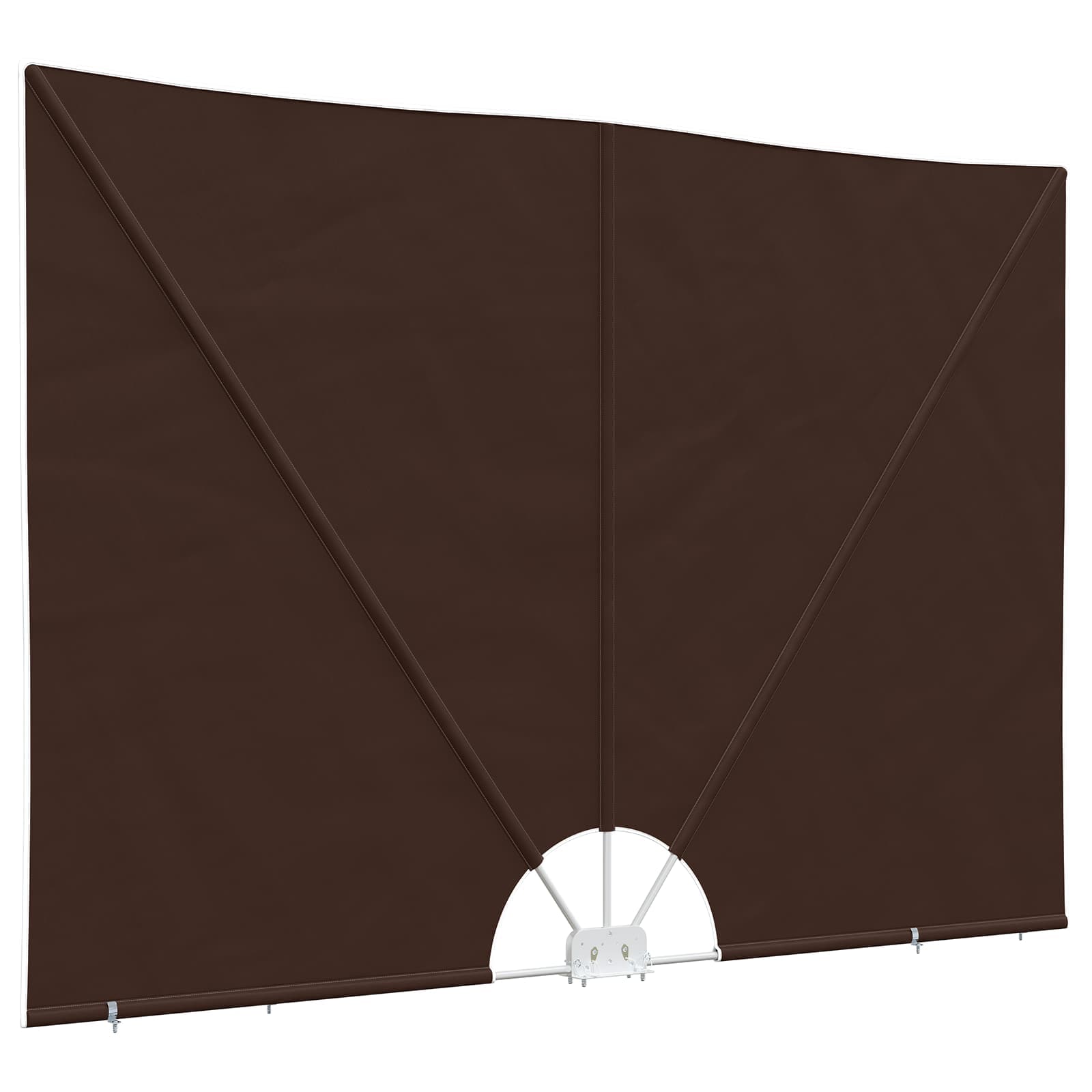 Balkono privatumo ekranas 240 x 160 cm Poliesteris Stačiakampio