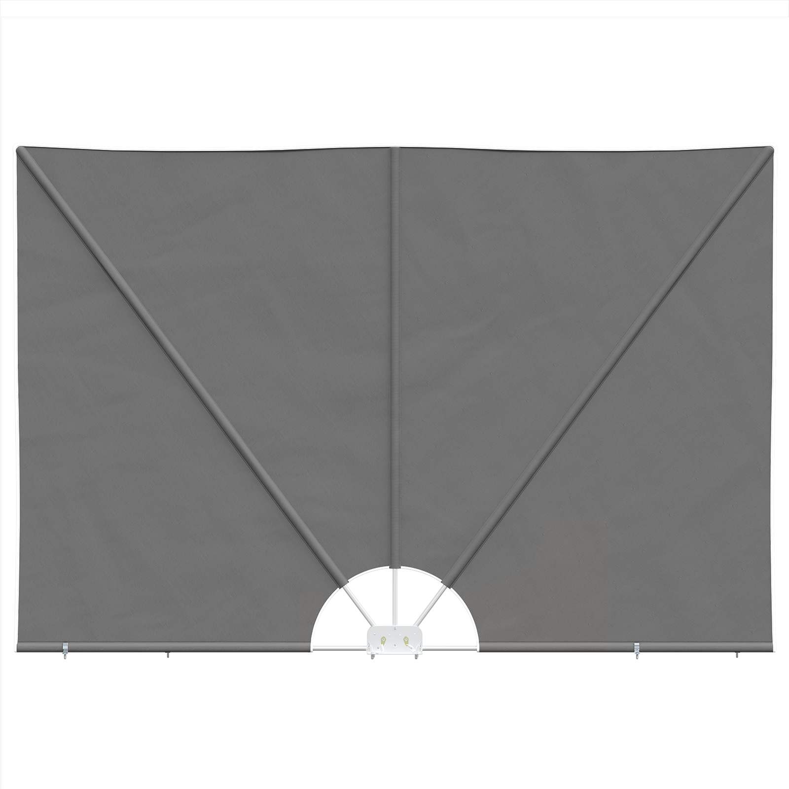 Balkono privatumo ekranas 240 x 160 cm Poliesteris Stačiakampio