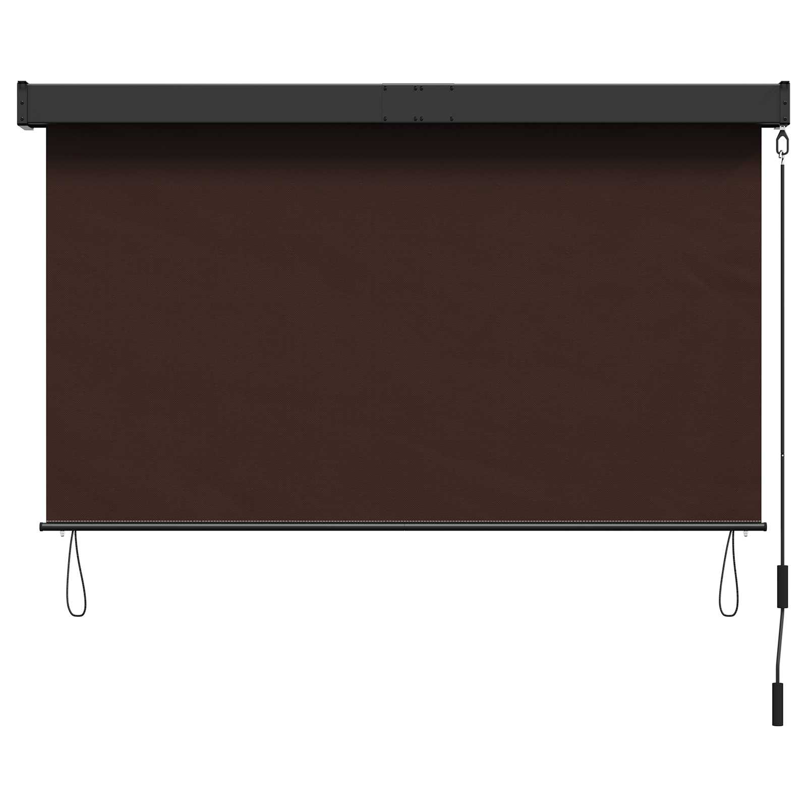 Roletas Ruda 80 x 250 cm Audinys ir aliuminis