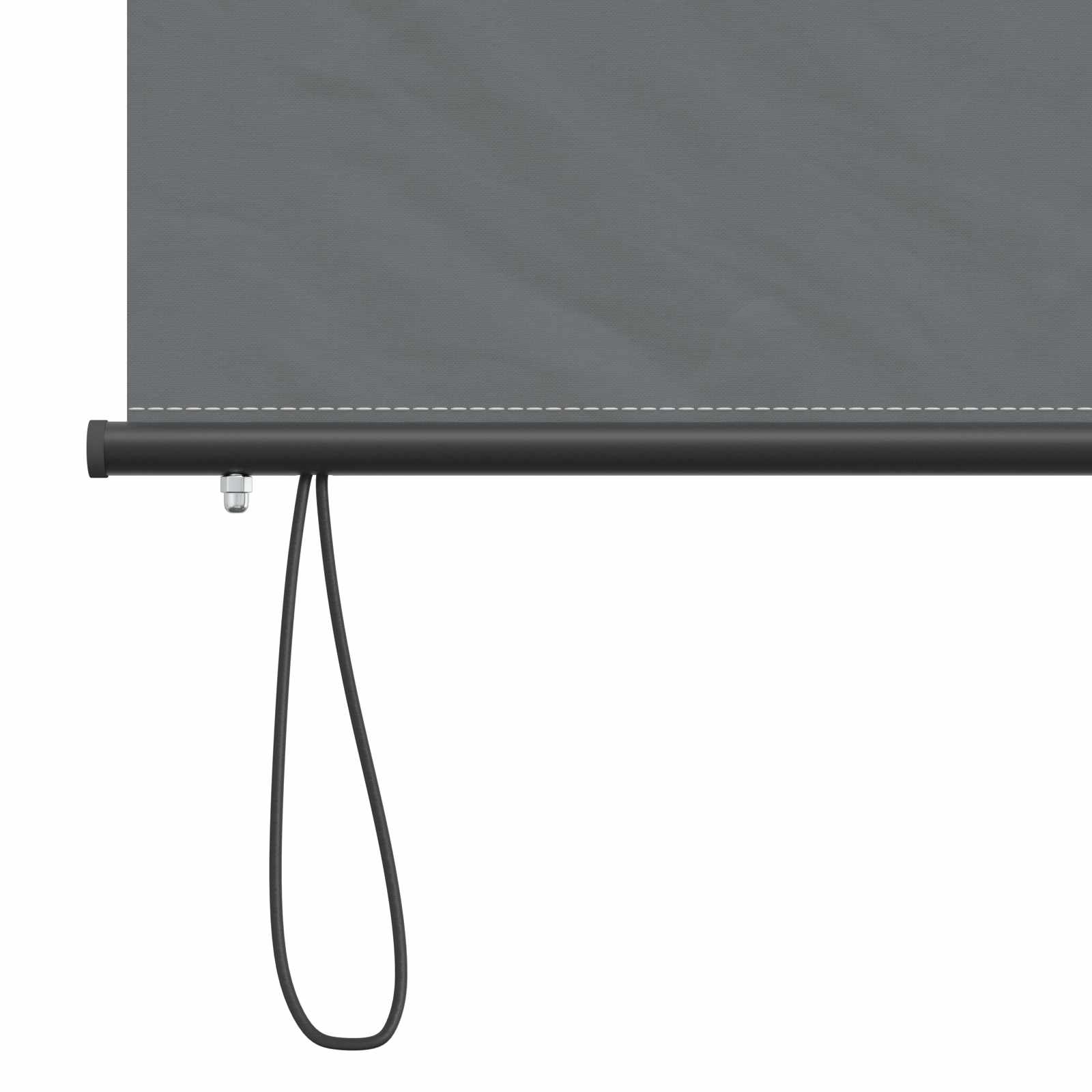 Roletas Šviesiai pilka 80 x 250 cm Audinys ir aliuminis