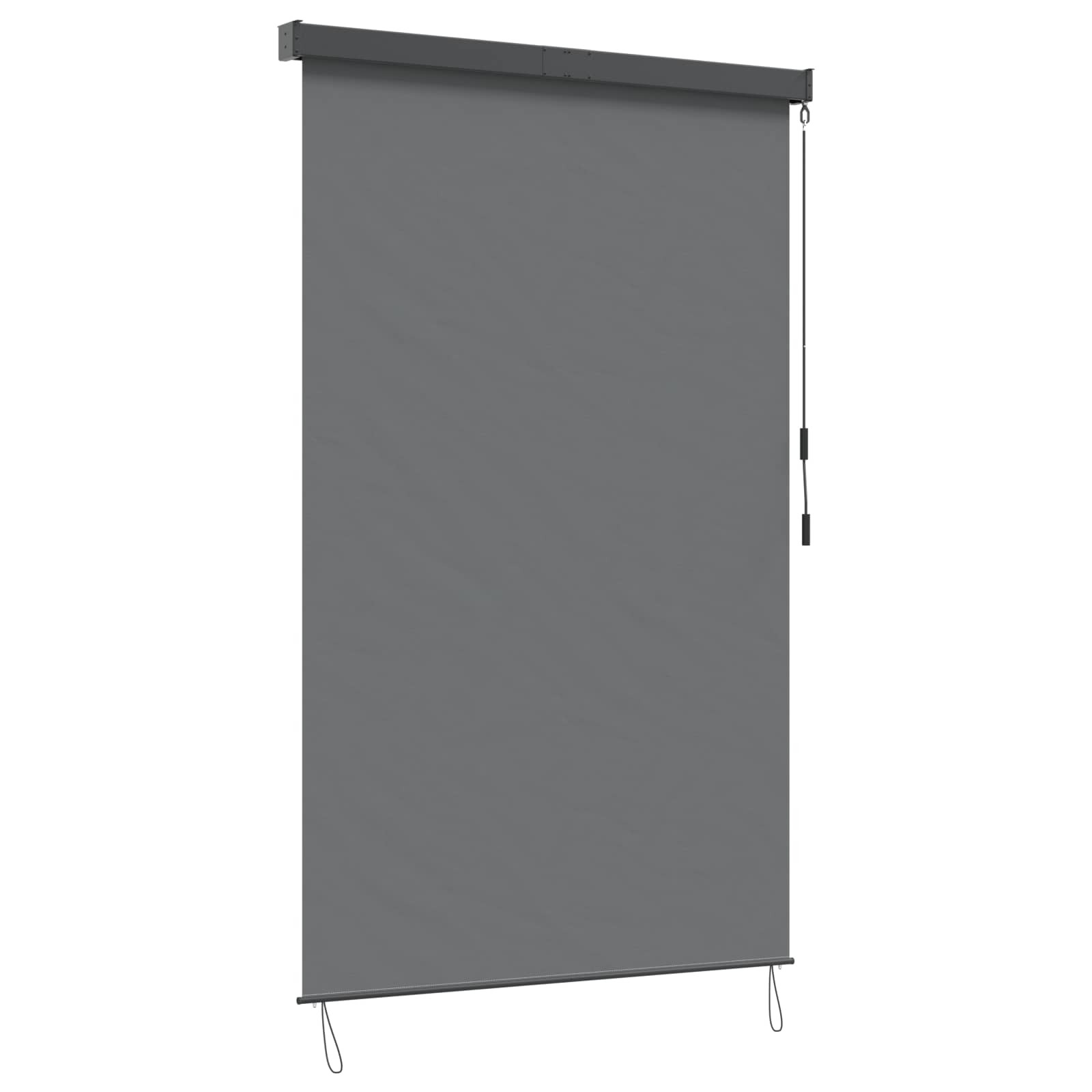 Roletas Šviesiai pilka 120 x 250 cm Audinys ir aliuminis