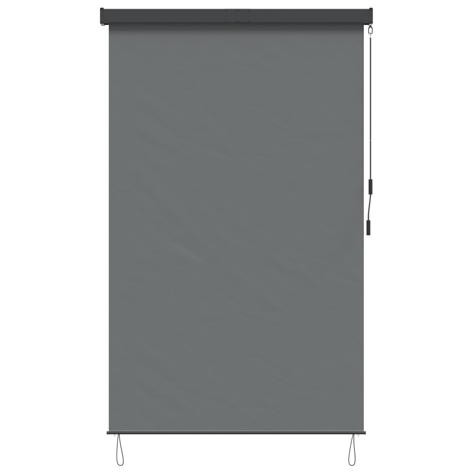 Roletas Šviesiai pilka 120 x 250 cm Audinys ir aliuminis