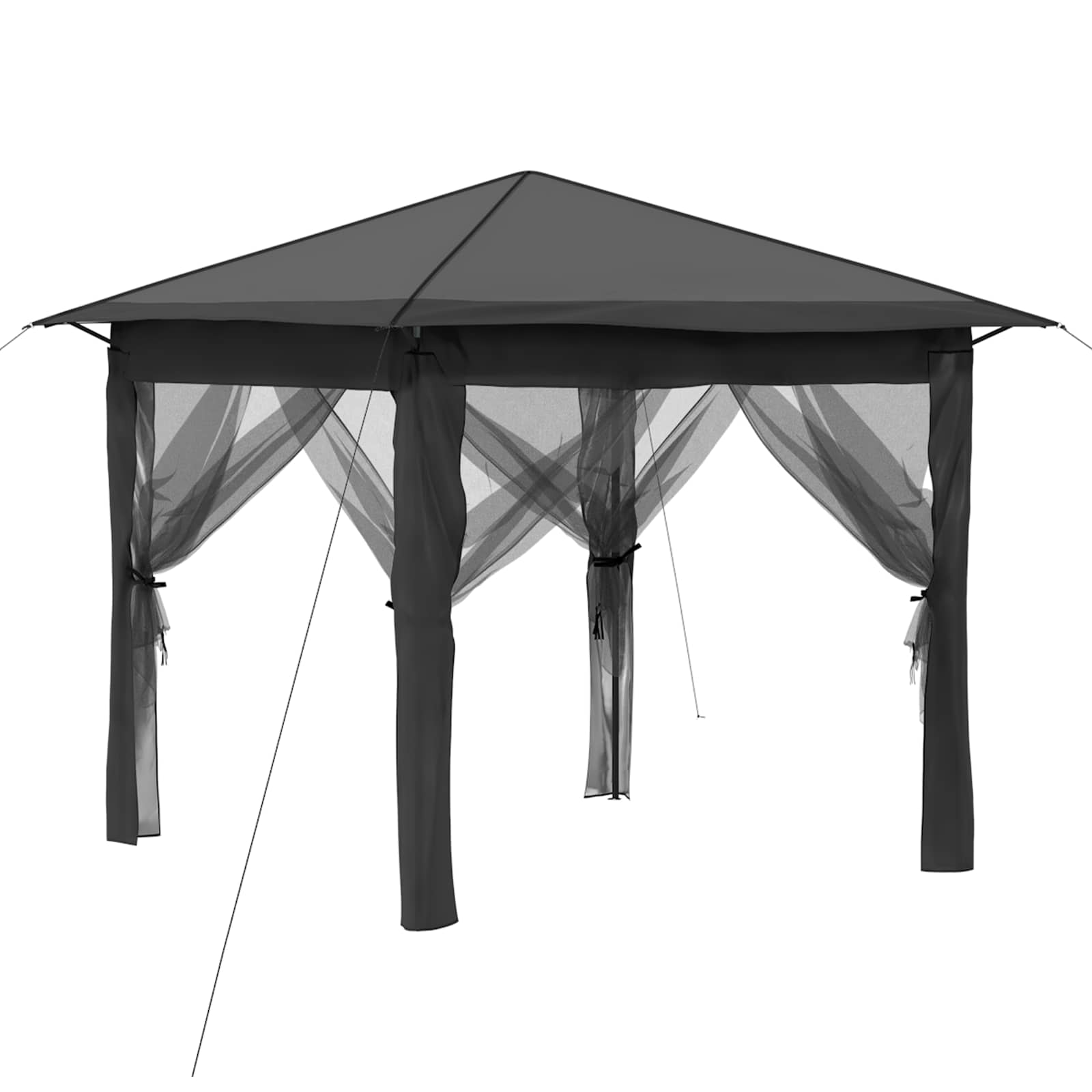 Paviljonas su 4 šoninėmis sienomis 2,6 x 2,6 m