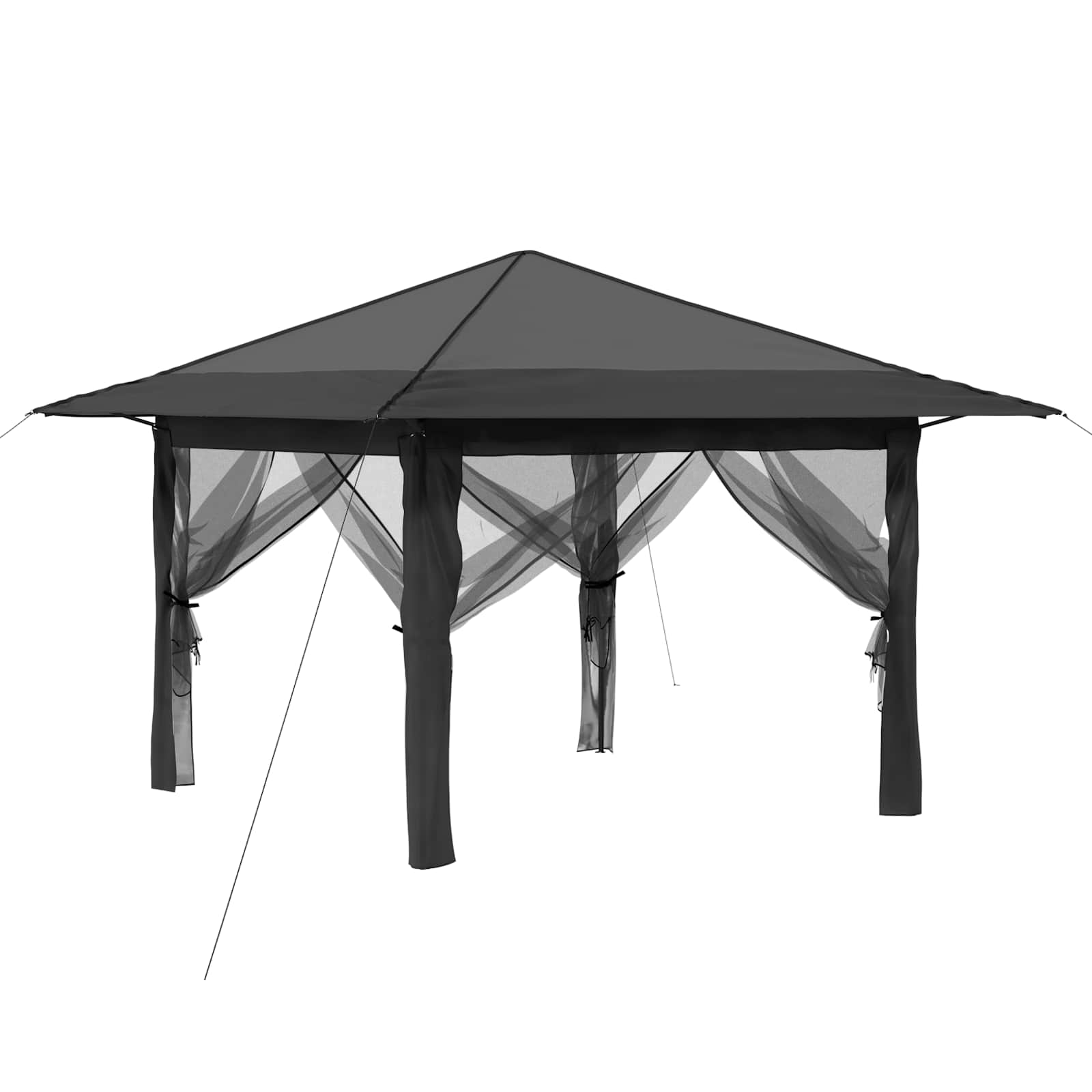 Paviljonas su 4 šoninėmis sienomis 3,3 x 3,3 m