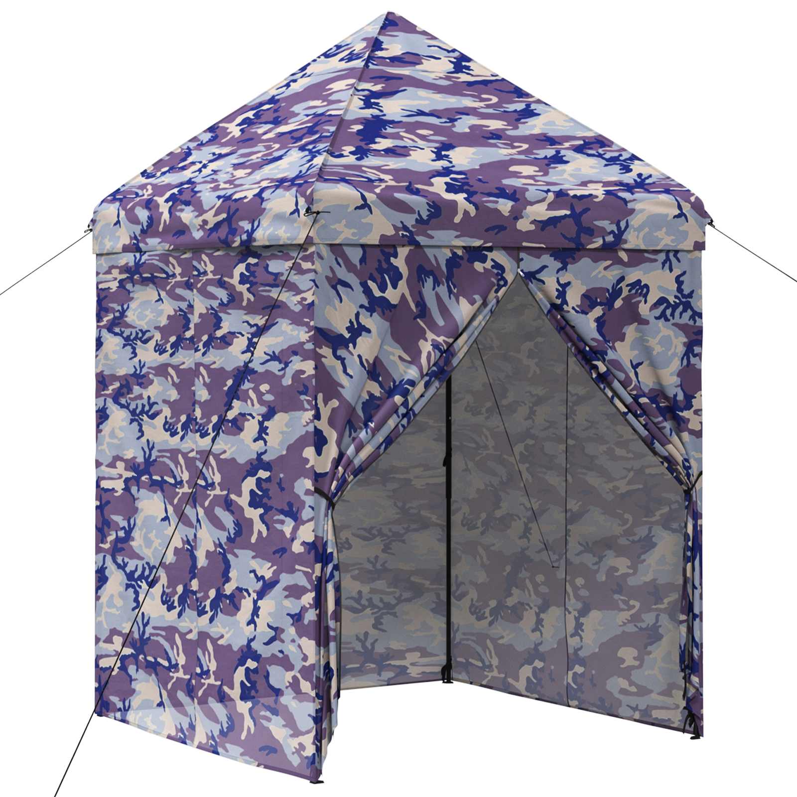 Pop-up Gazebo su 4 Šoninėmis Sienelėmis 2 x 2 m