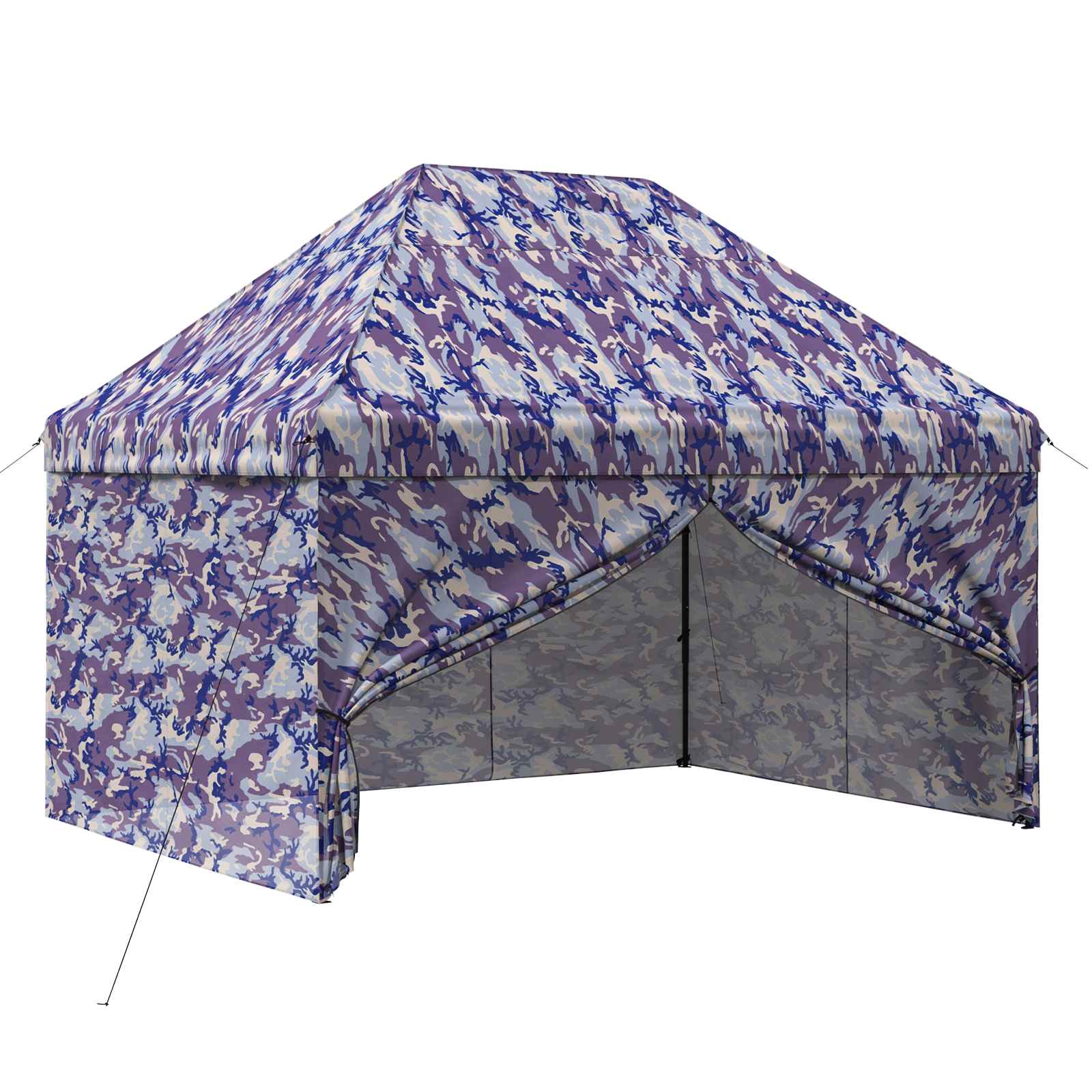Pop-up Gazebo su 4 Šoninėmis Sienelėmis 2,95 x 4,1 m