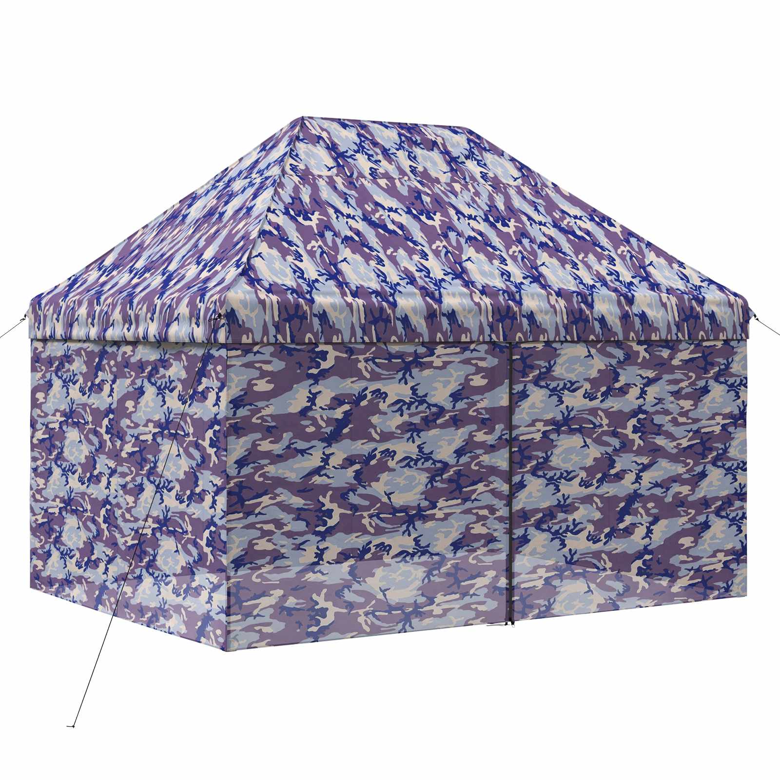 Pop-up Gazebo su 4 Šoninėmis Sienelėmis 2,95 x 4,1 m