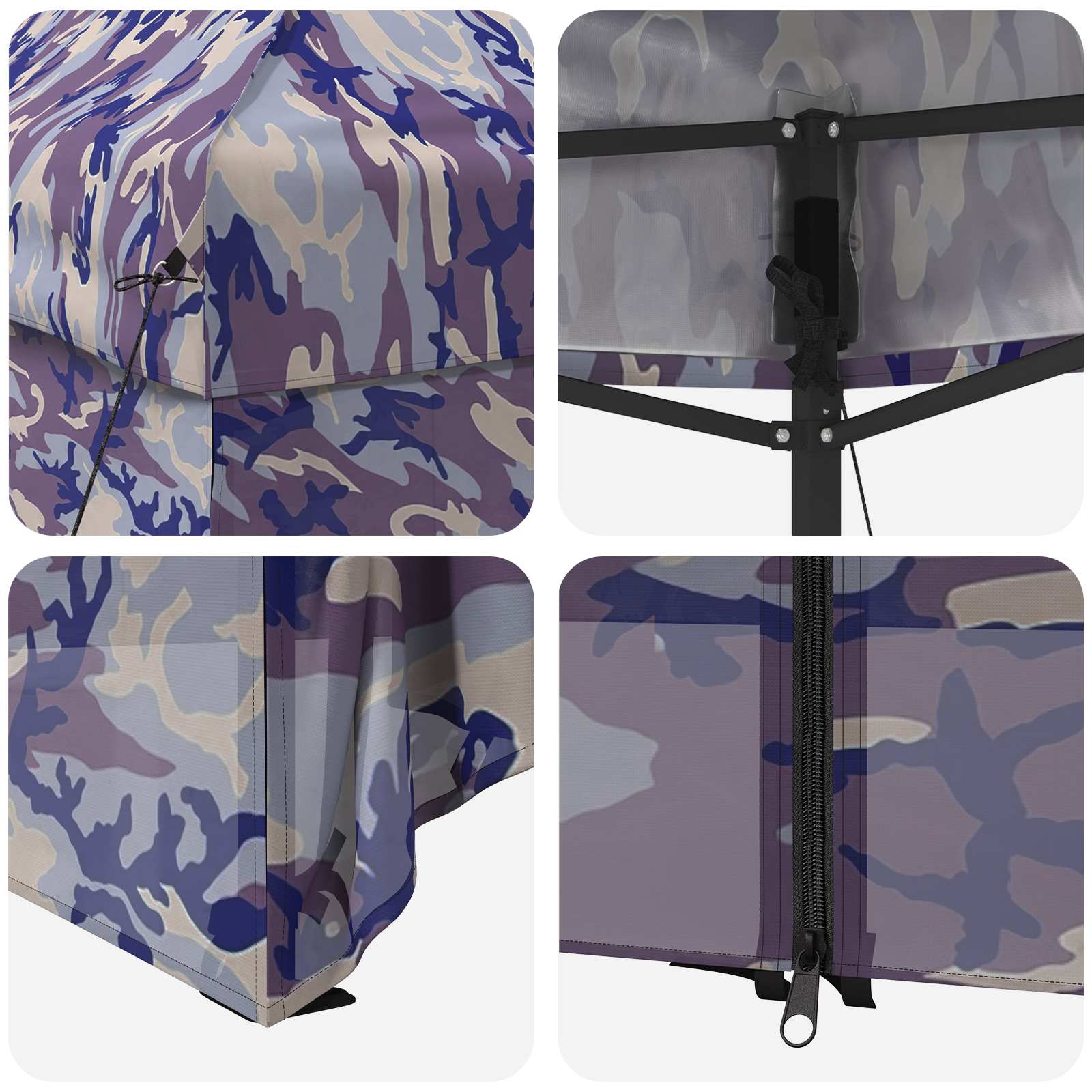 Pop-up Gazebo su 4 Šoninėmis Sienelėmis 3 x 6 m