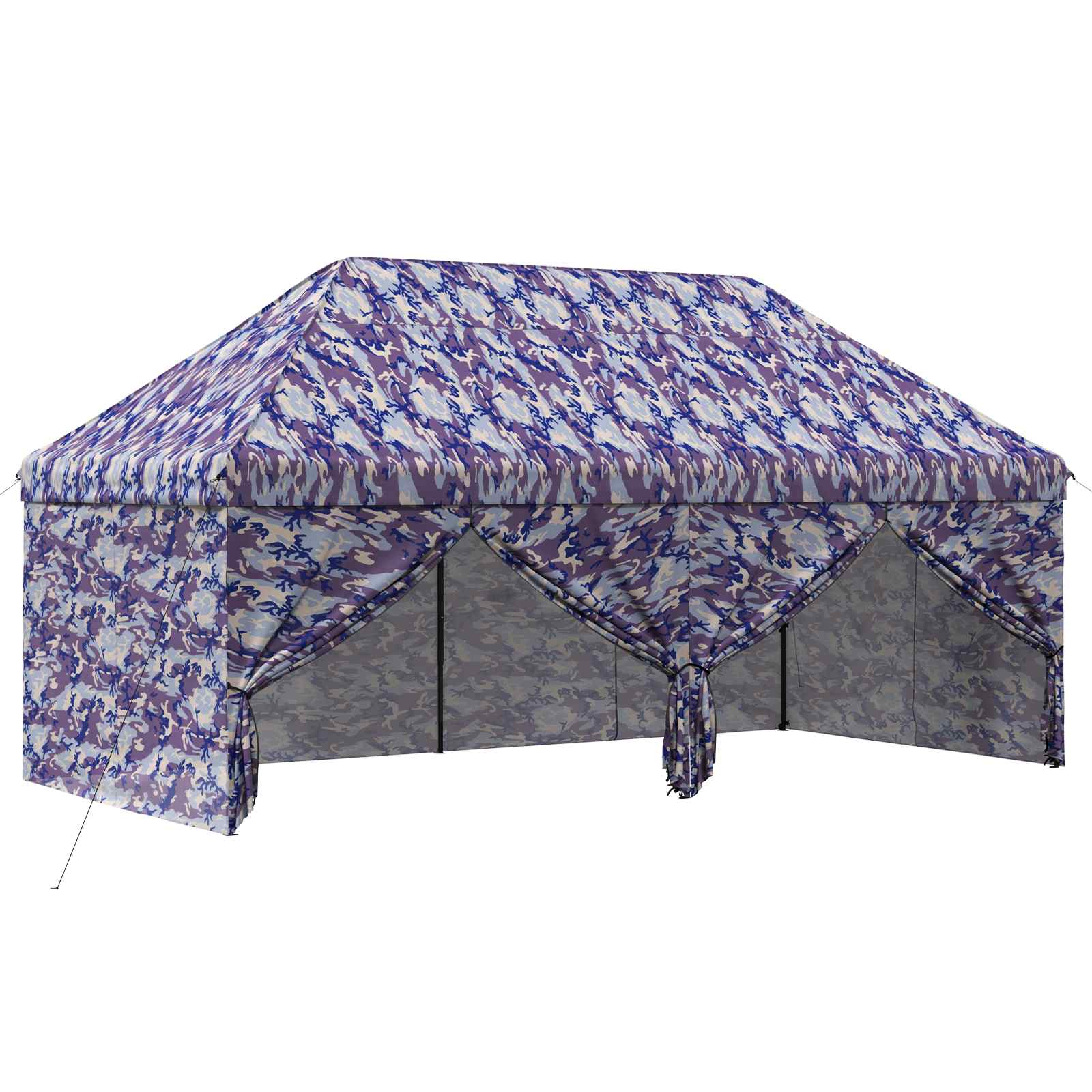 Pop-up Gazebo su 4 Šoninėmis Sienelėmis 3 x 6 m