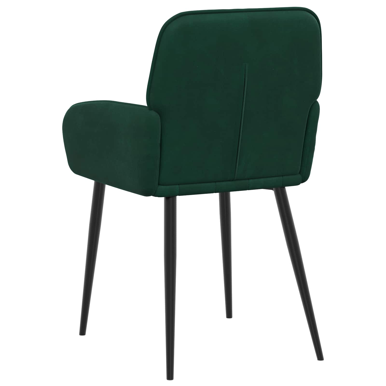 Valgomojo kėdės 2 pcs Aksomas Tamsiai žalia 56,5 x 50 x 86 cm