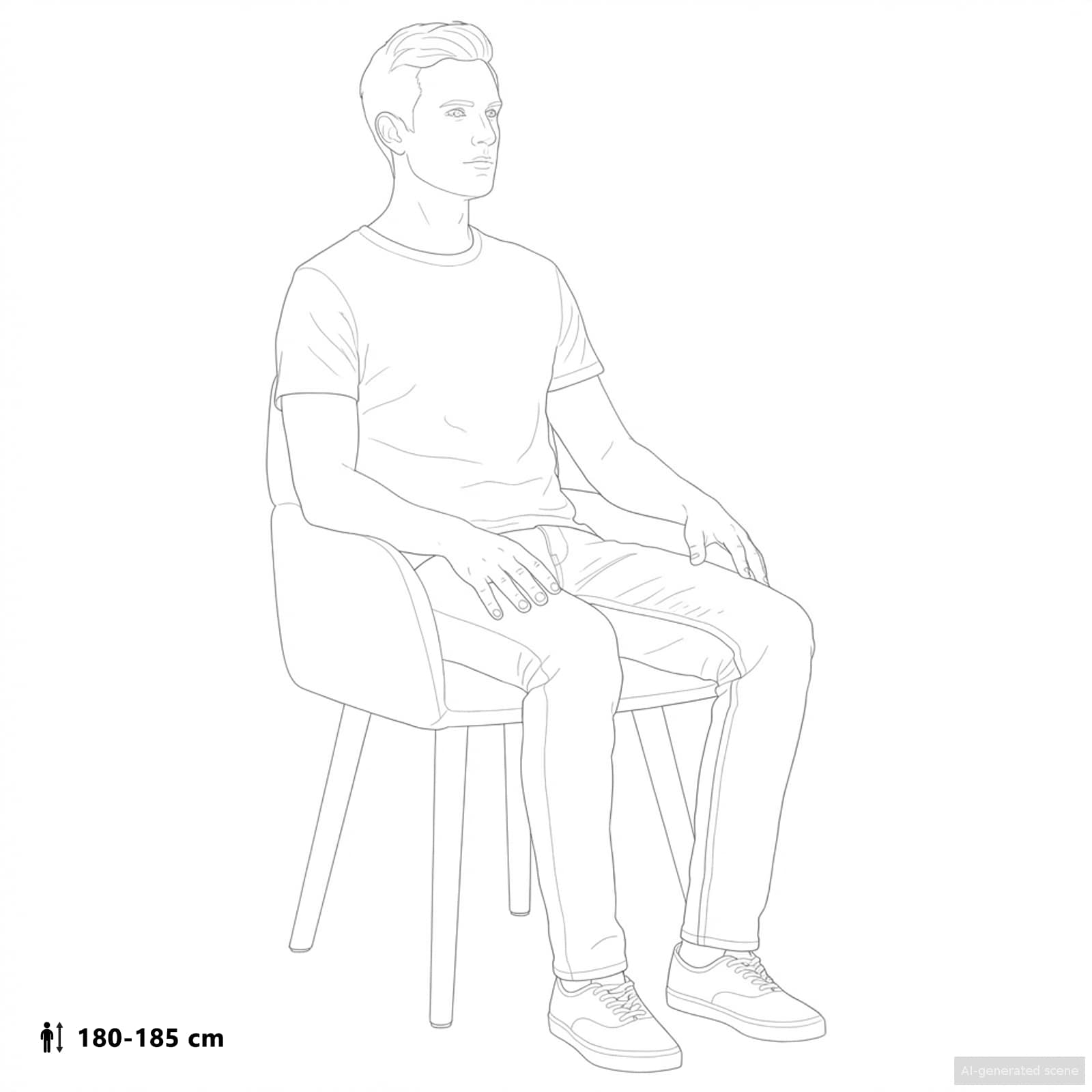 Valgomojo kėdės 2 pcs Bouclé Rožinė 59 x 57 x 85 cm
