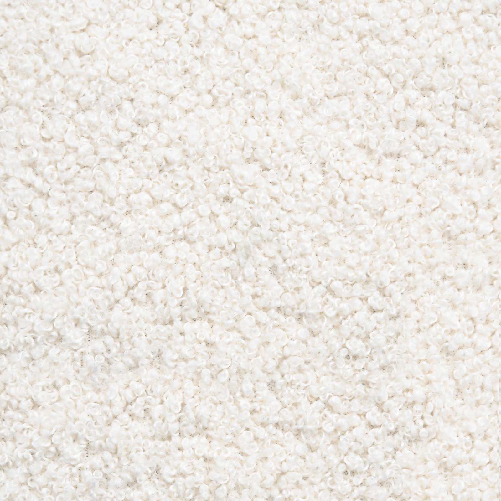 Sukamos valgomojo kėdės 2 pcs Bouclé Kreminė 54 x 58 x 87 cm
