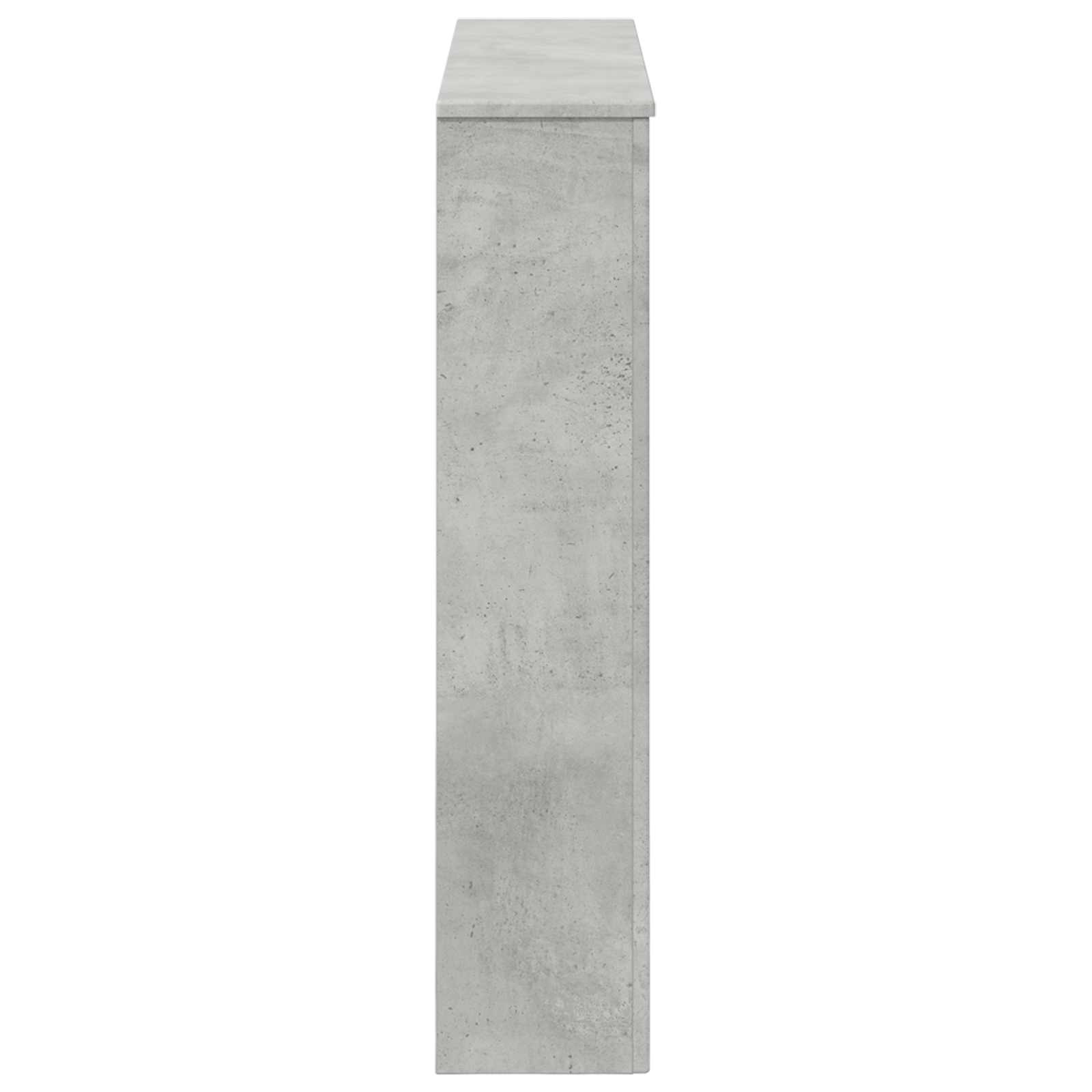 Židinio rėmas Betono pilka 93 x 20 x 89 cm Apdirbta mediena