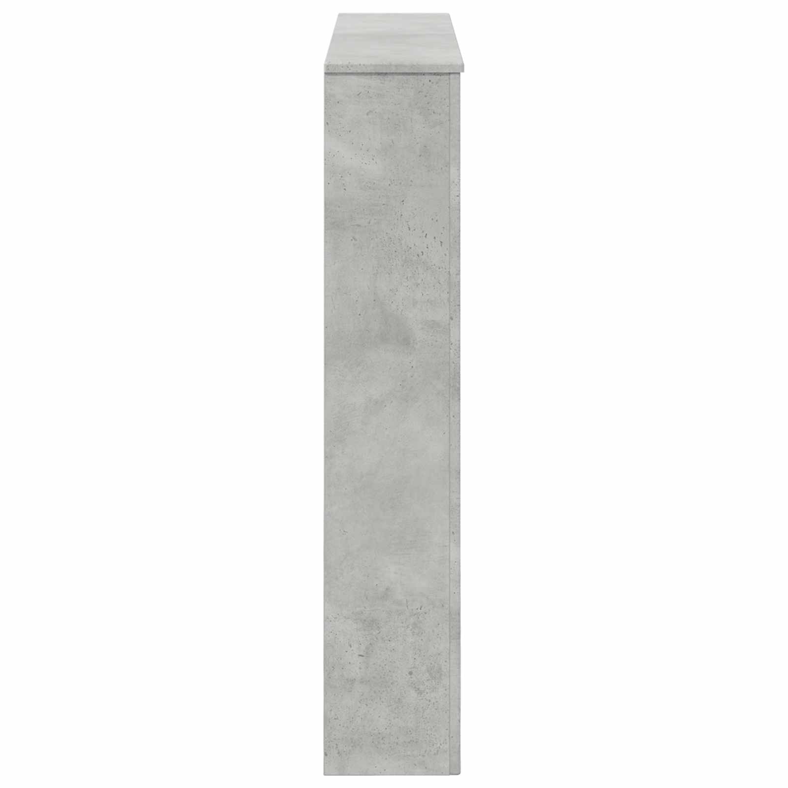 Židinio rėmas Betono pilka 102 x 20 x 102 cm Apdirbta mediena