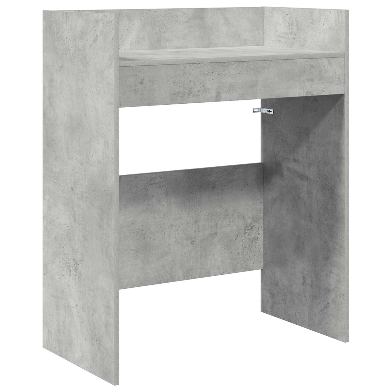 DJ stalas Betono pilka 102 x 45 x 102 cm Apdirbta mediena