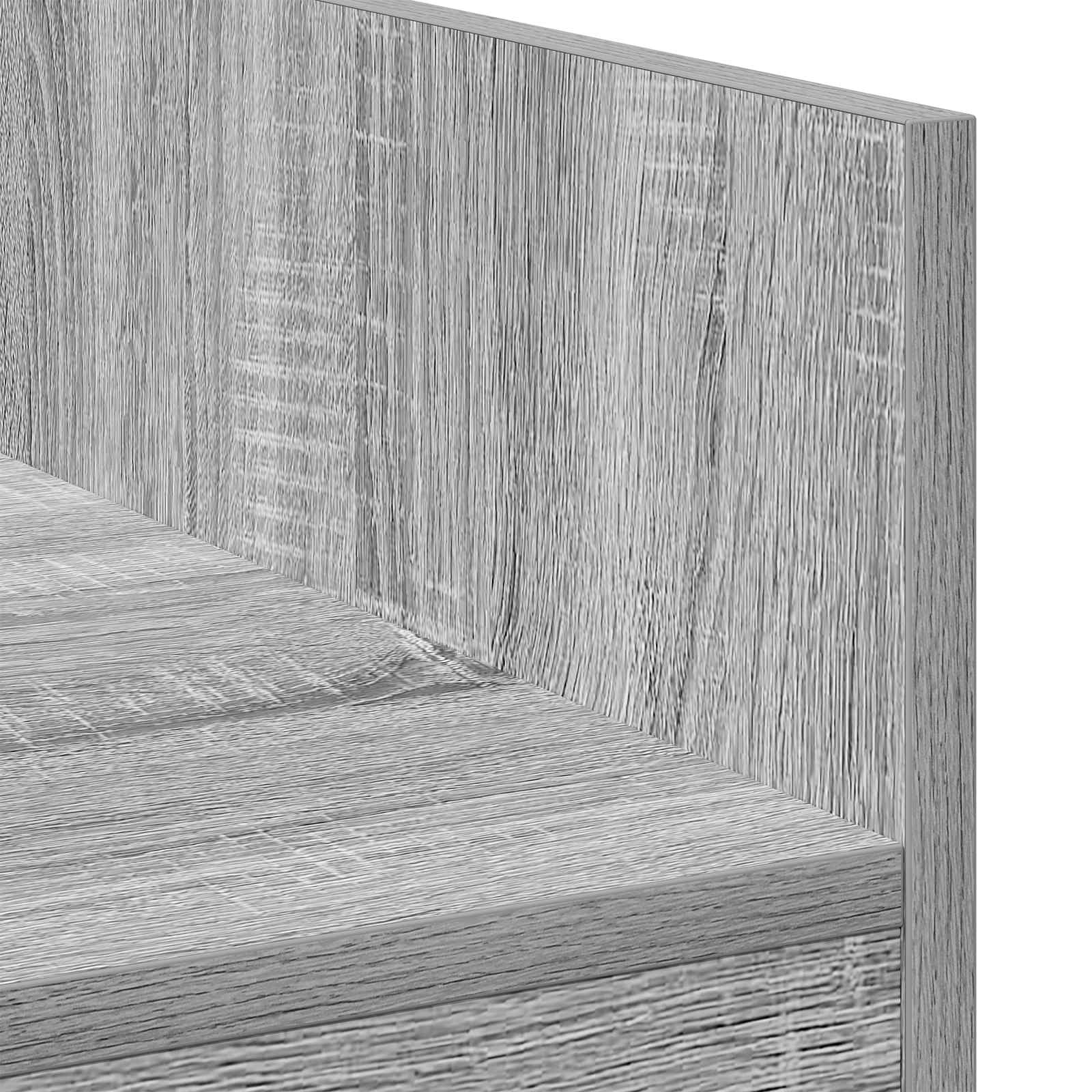DJ stalas Pilka Sonoma 102 x 45 x 102 cm Apdirbta mediena