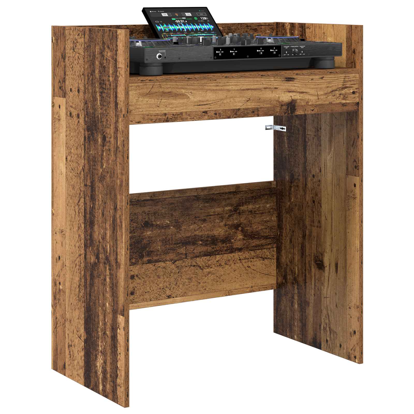 DJ stalas Sendintos medienos 102 x 45 x 102 cm Apdirbta mediena