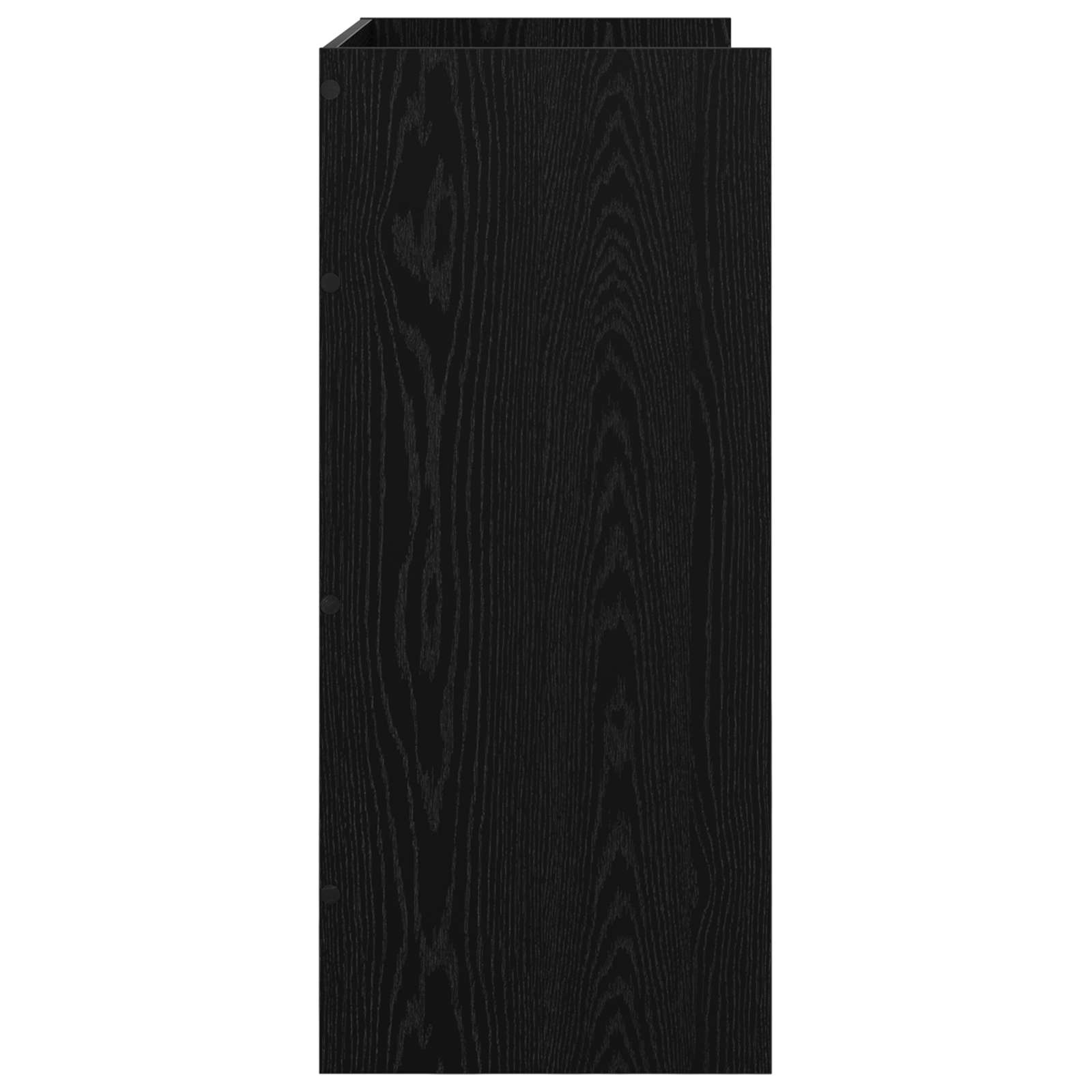 DJ stalas Juodojo ąžuolo 82 x 45 x 102 cm Apdirbta mediena