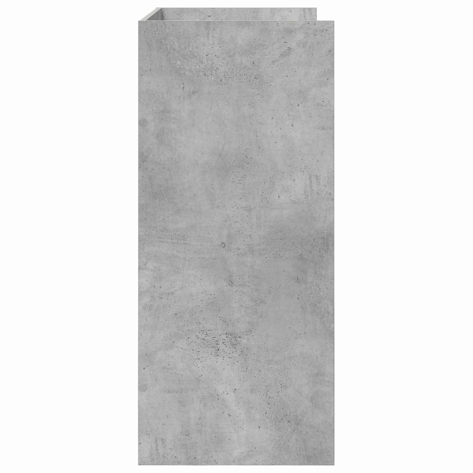 DJ stalas Betono pilka 82 x 45 x 102 cm Apdirbta mediena