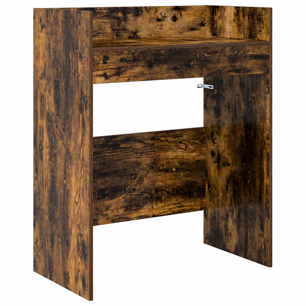 DJ stalas Dūminio ąžuolo 82 x 45 x 102 cm Apdirbta mediena