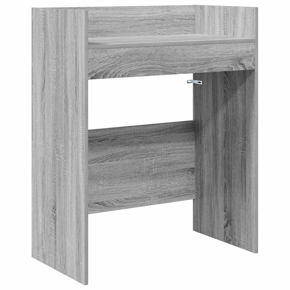 DJ stalas Pilka Sonoma 82 x 45 x 102 cm Apdirbta mediena