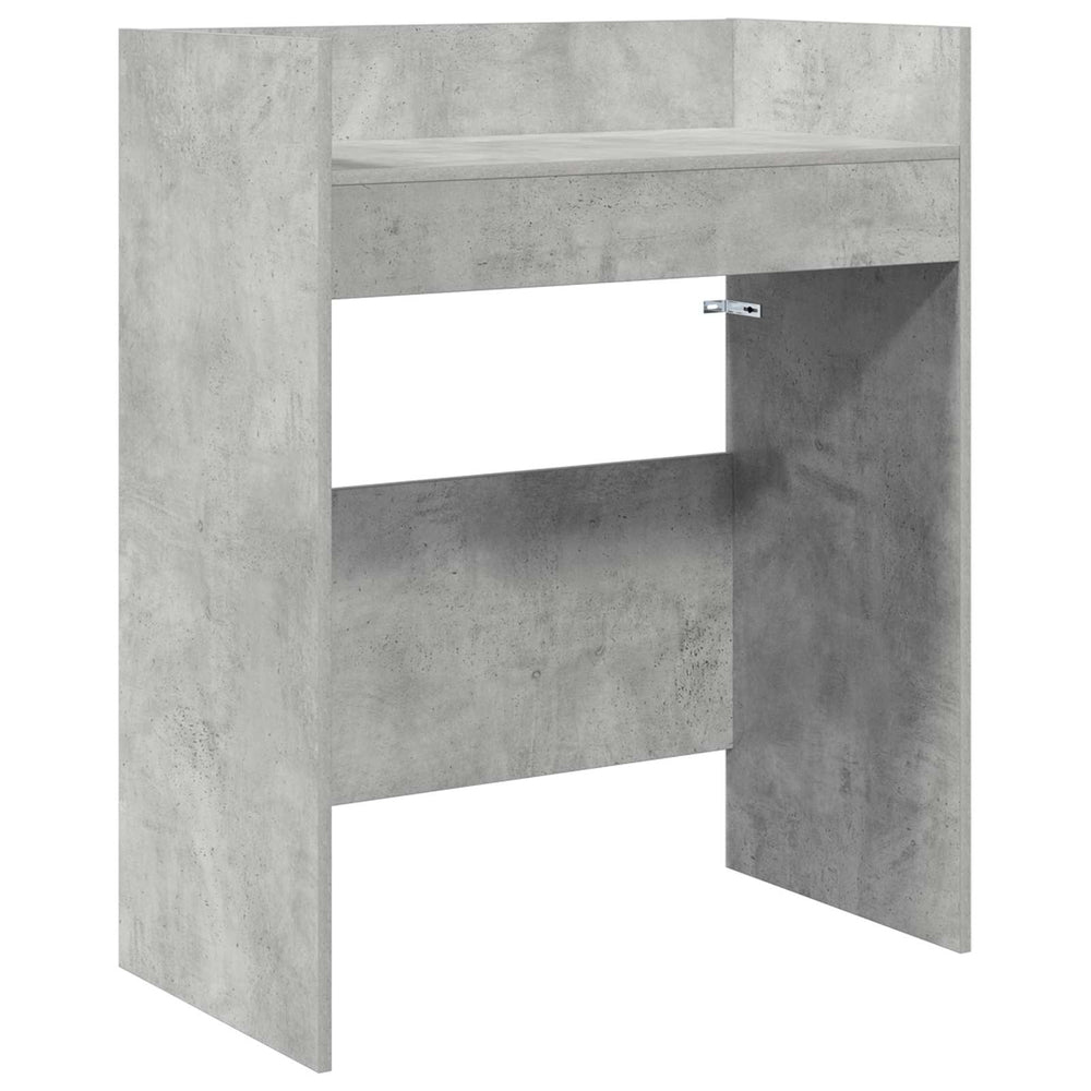 DJ stalas Betono pilka 62 x 45 x 102 cm Apdirbta mediena